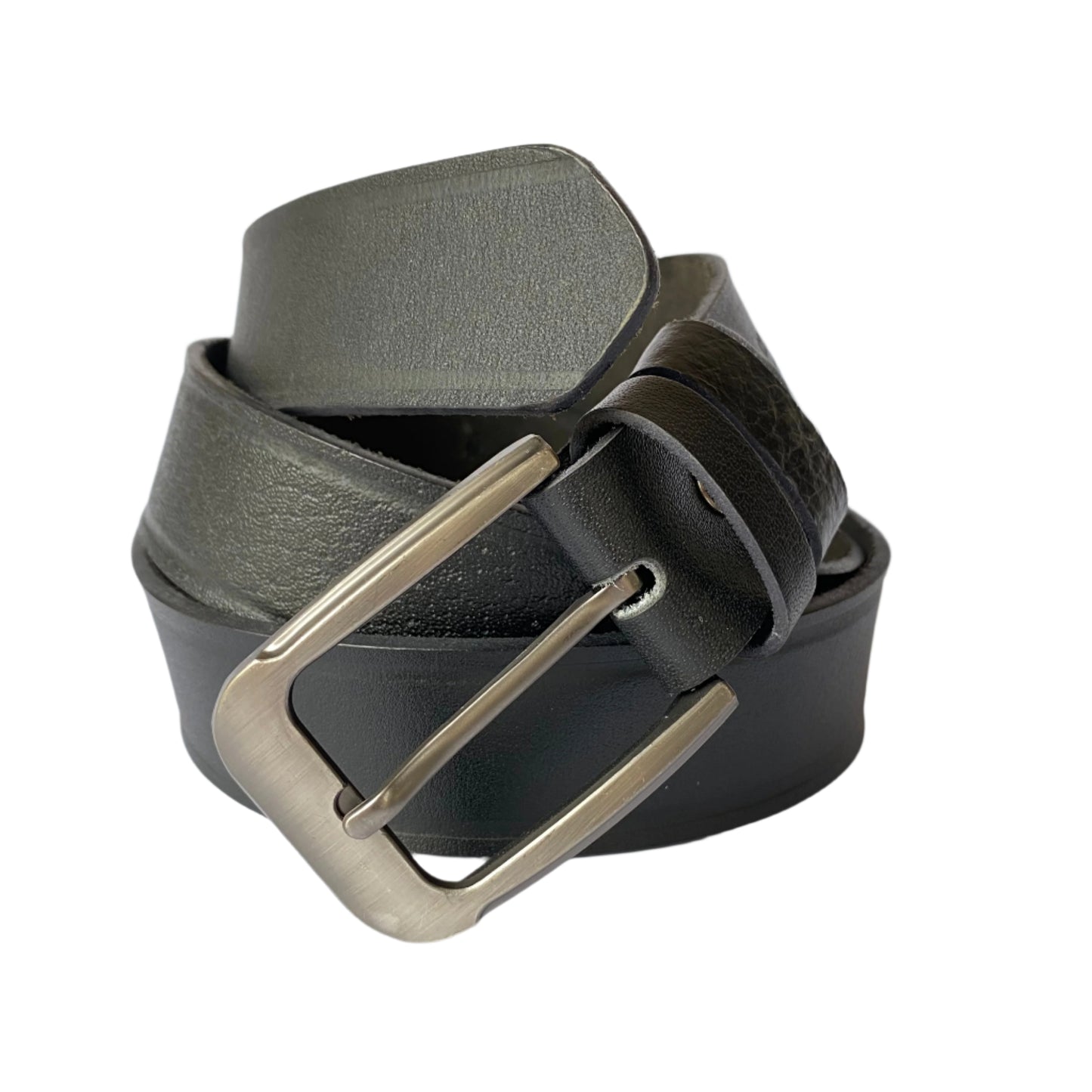 Black Formal Leather Belt