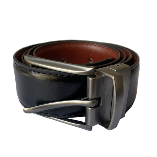2-in-1 Double-Sided Belt for Men Black & Brown