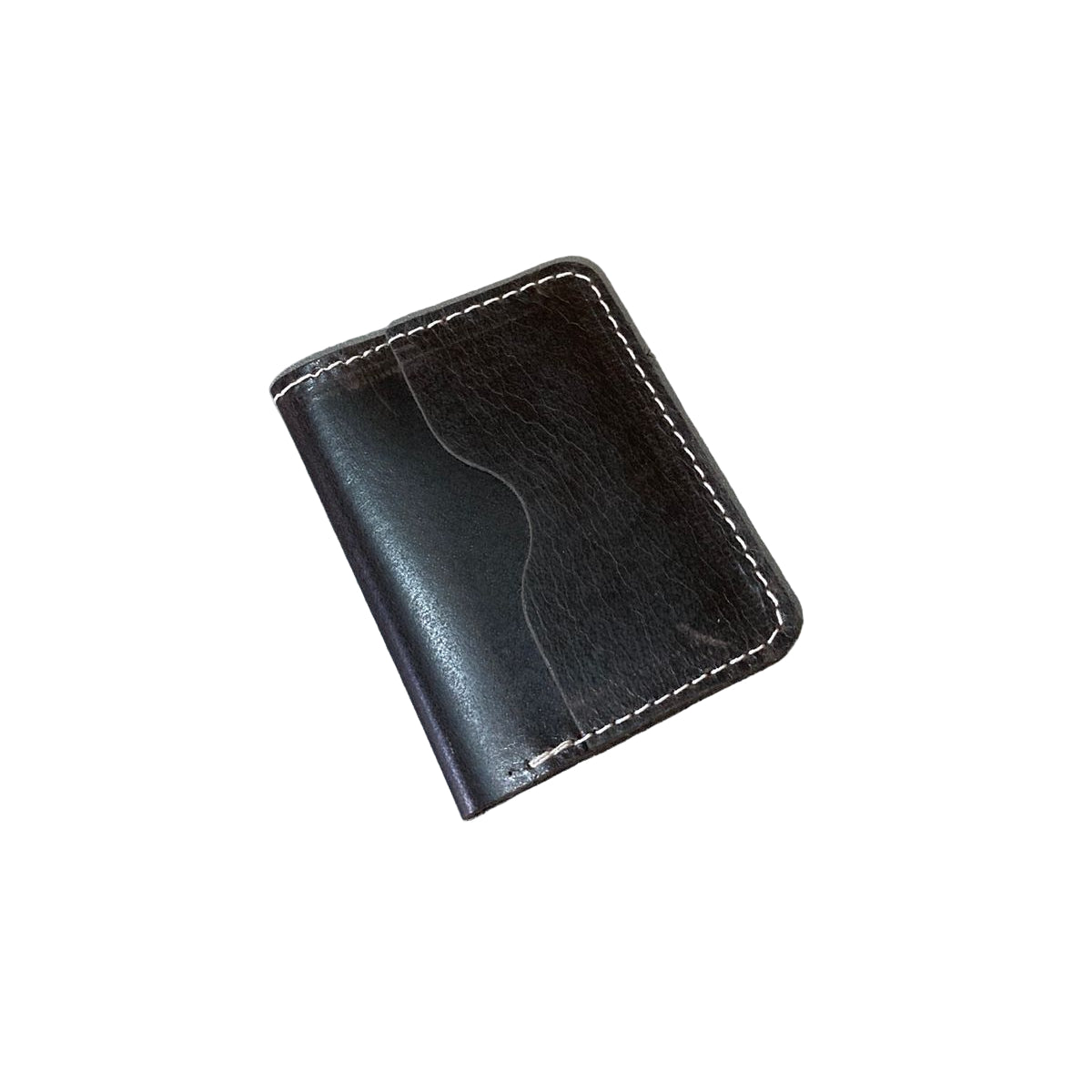 Craft Leather Black Card Wallet