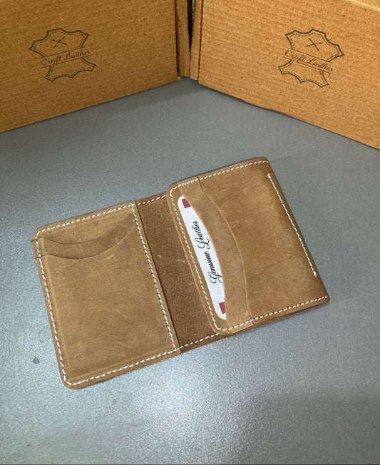 Premium Tan Leather Wallet for Men