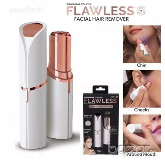 Flawless facial hair remover machine pocket size easy to carry
