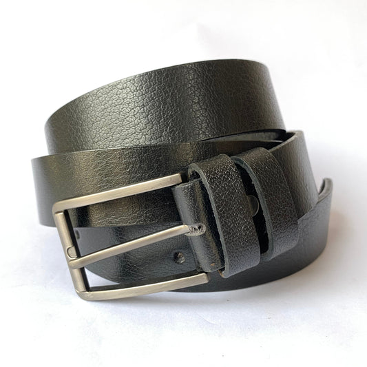 Formal Black Leather Belt – Elegant and Durable