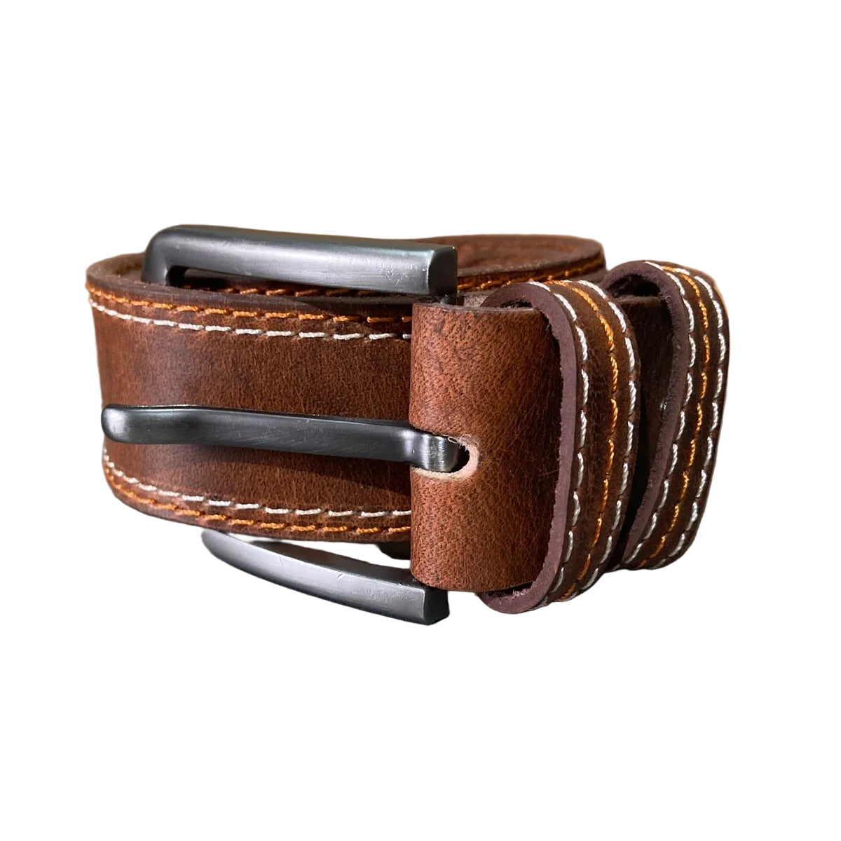 Premium Brown Leather Belt