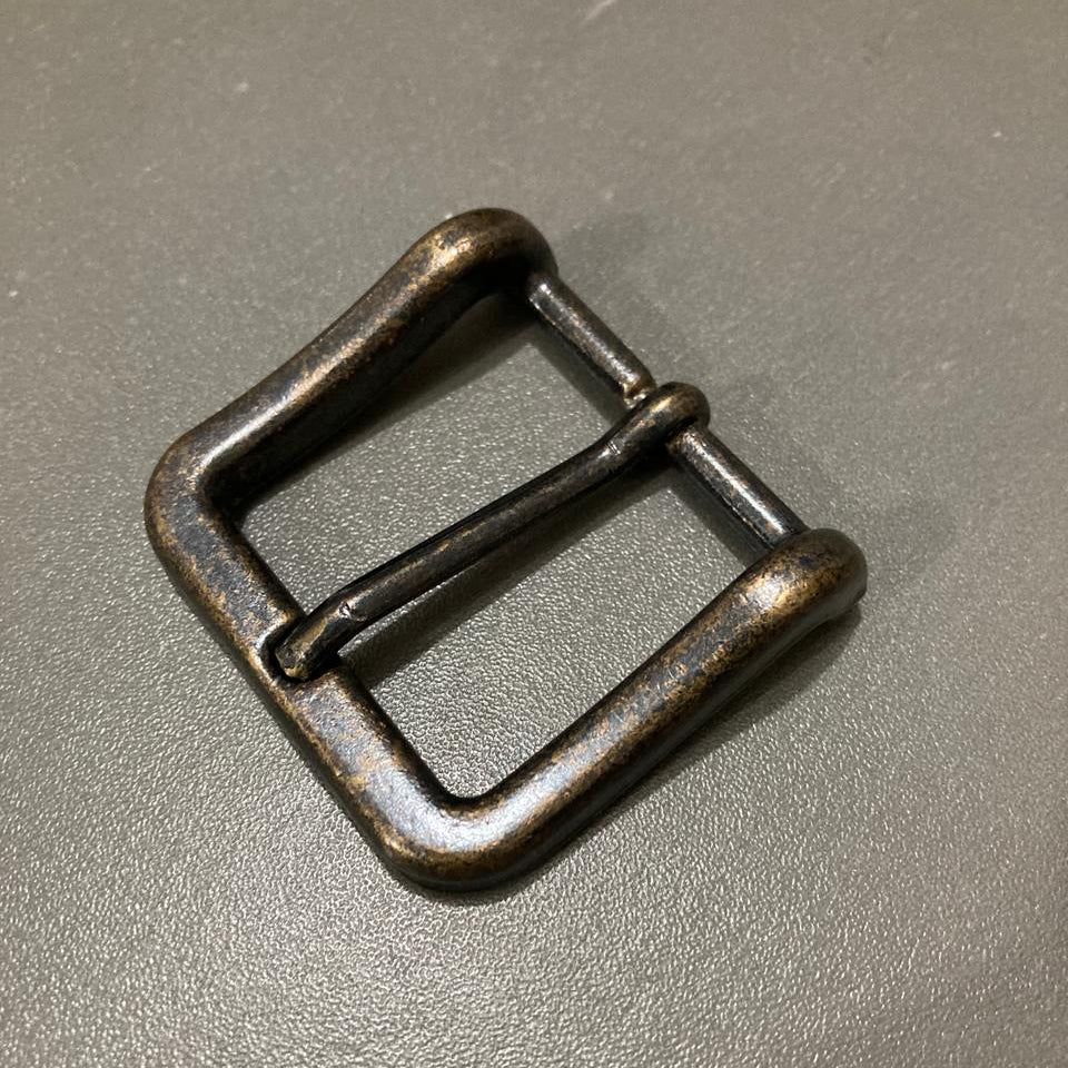 Vintage Metal Pin Belt Buckle Classic Buckle for Leather Belts Antique Finish Belt Hardware