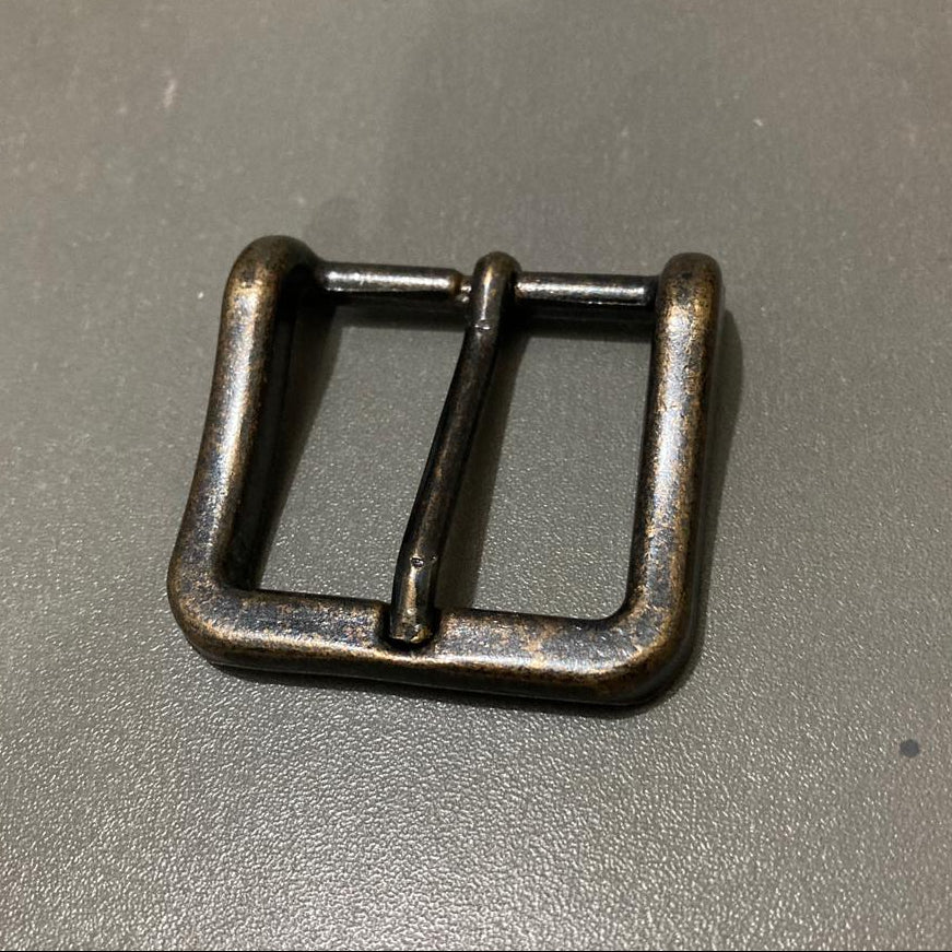 Vintage Metal Pin Belt Buckle Classic Buckle for Leather Belts Antique Finish Belt Hardware