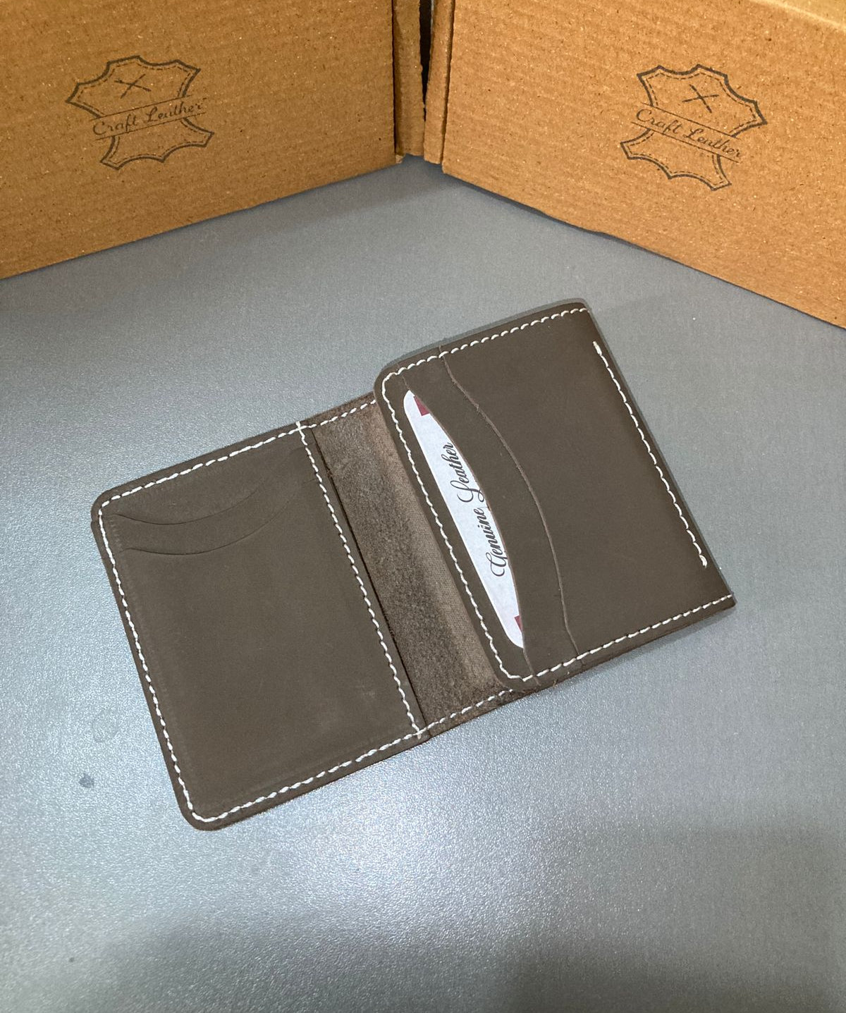 Premium Dark Brown Leather Wallet for Men