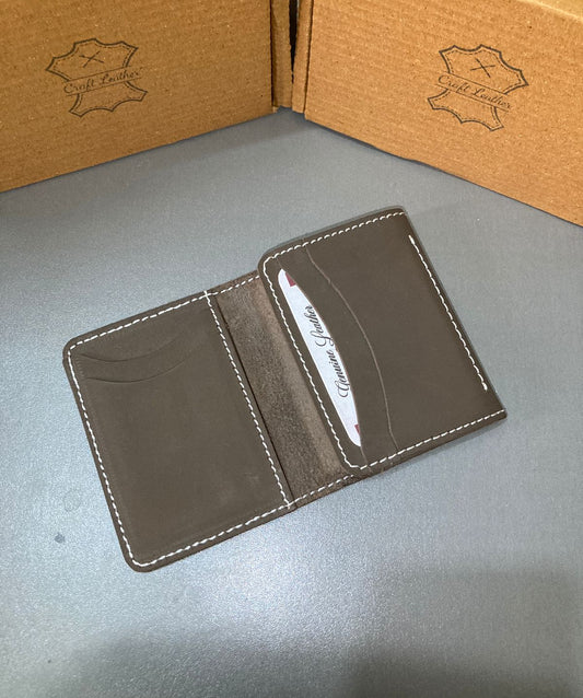 Premium Olive Brown Leather Wallet for Men