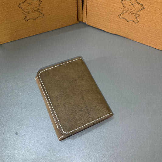 Premium Olive Brown Leather Wallet for Men